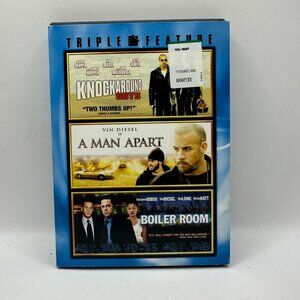Triple Feature DVD Set: Knockaround Guys A Man Apart Boiler Room Rated R